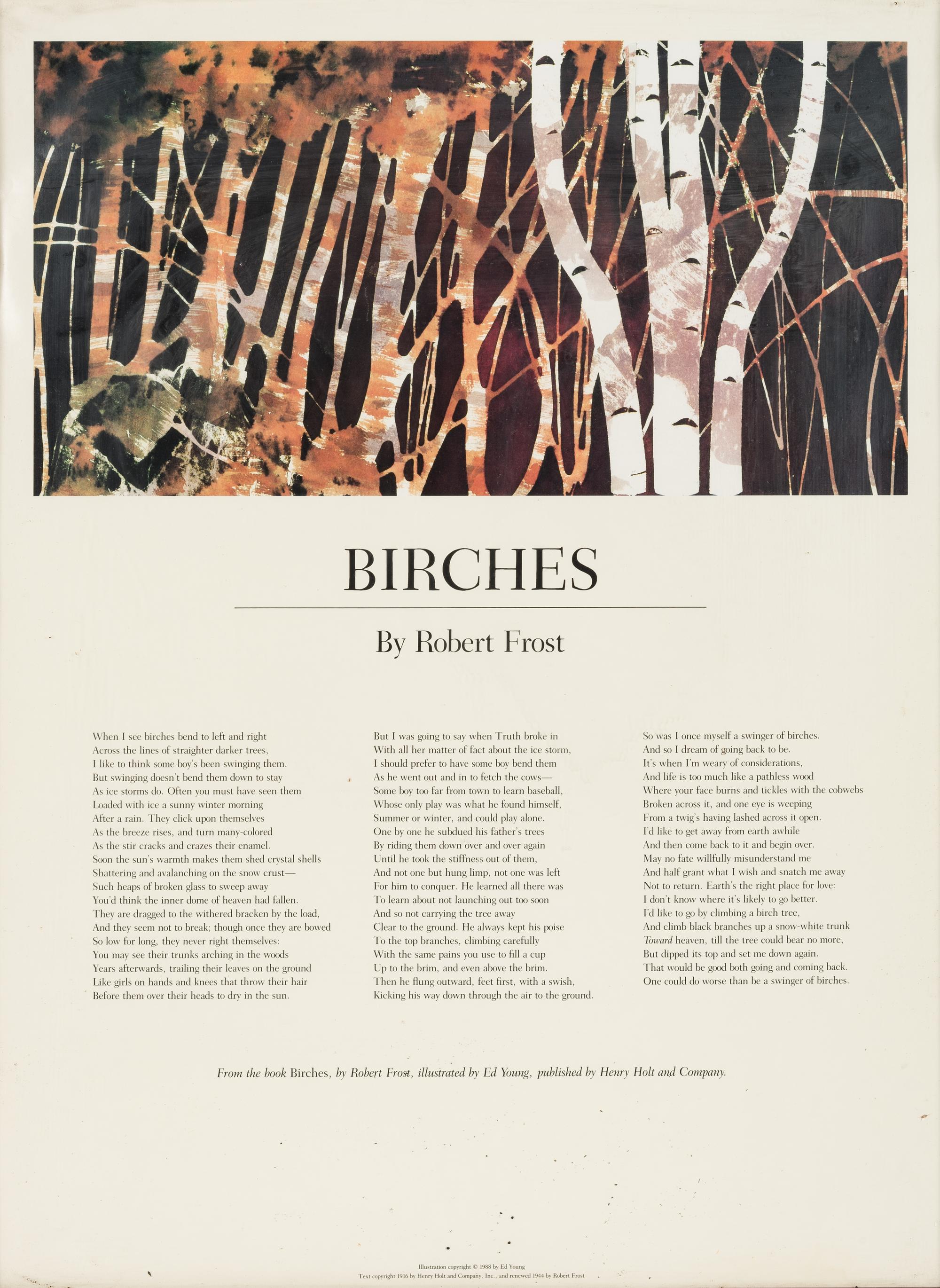 [FROST, Robert (1874-1963)] -- A group of 5 prints and posters related to Robert FROST, comprising: