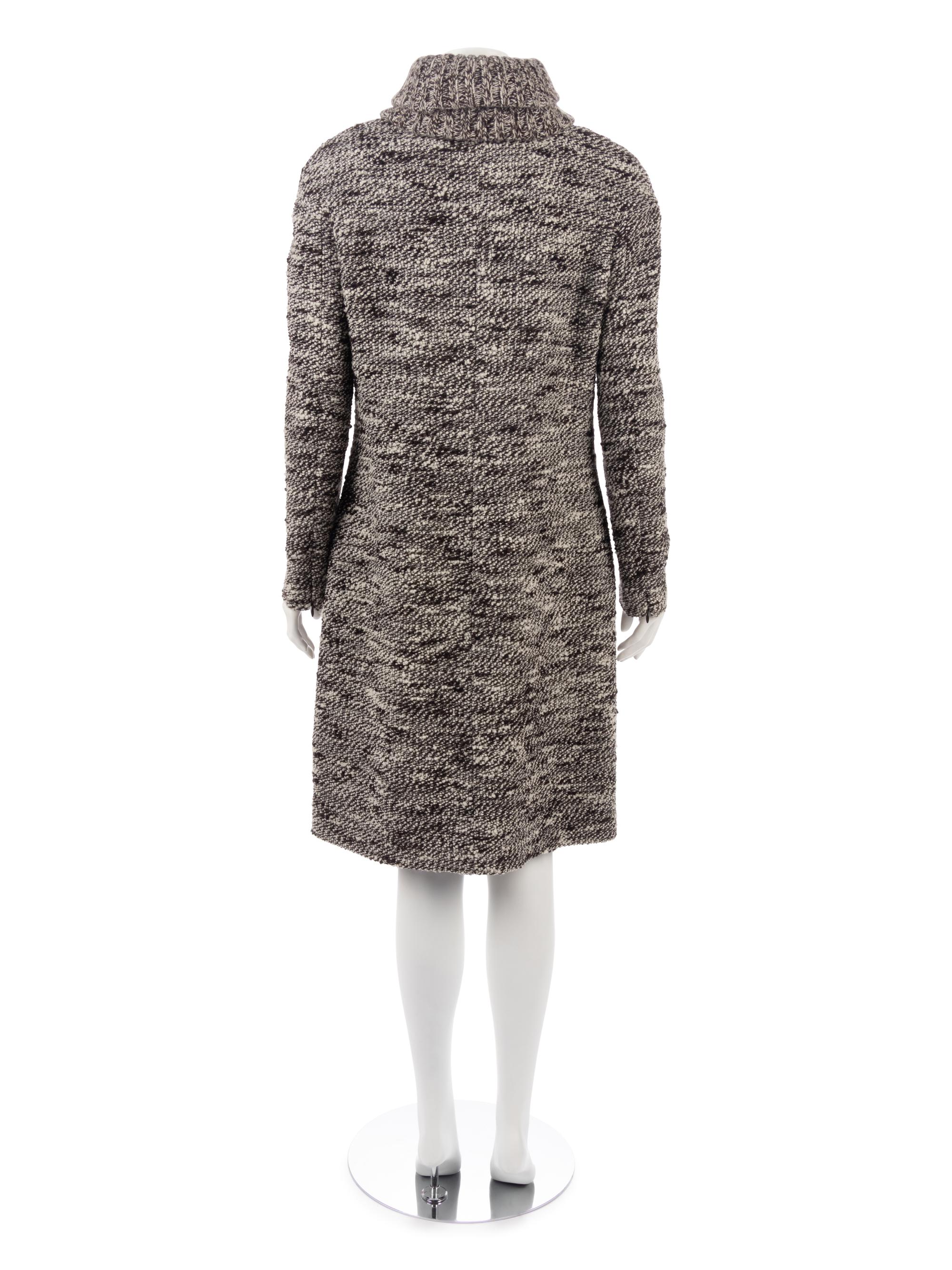 Chanel Tweed Zippered Coat, Fall 2004