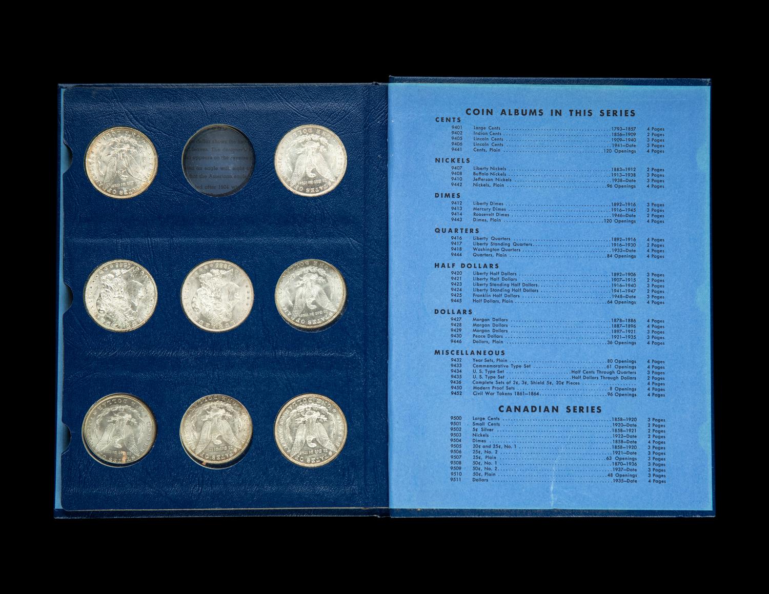 Thirty-Five Morgan $1 Coins