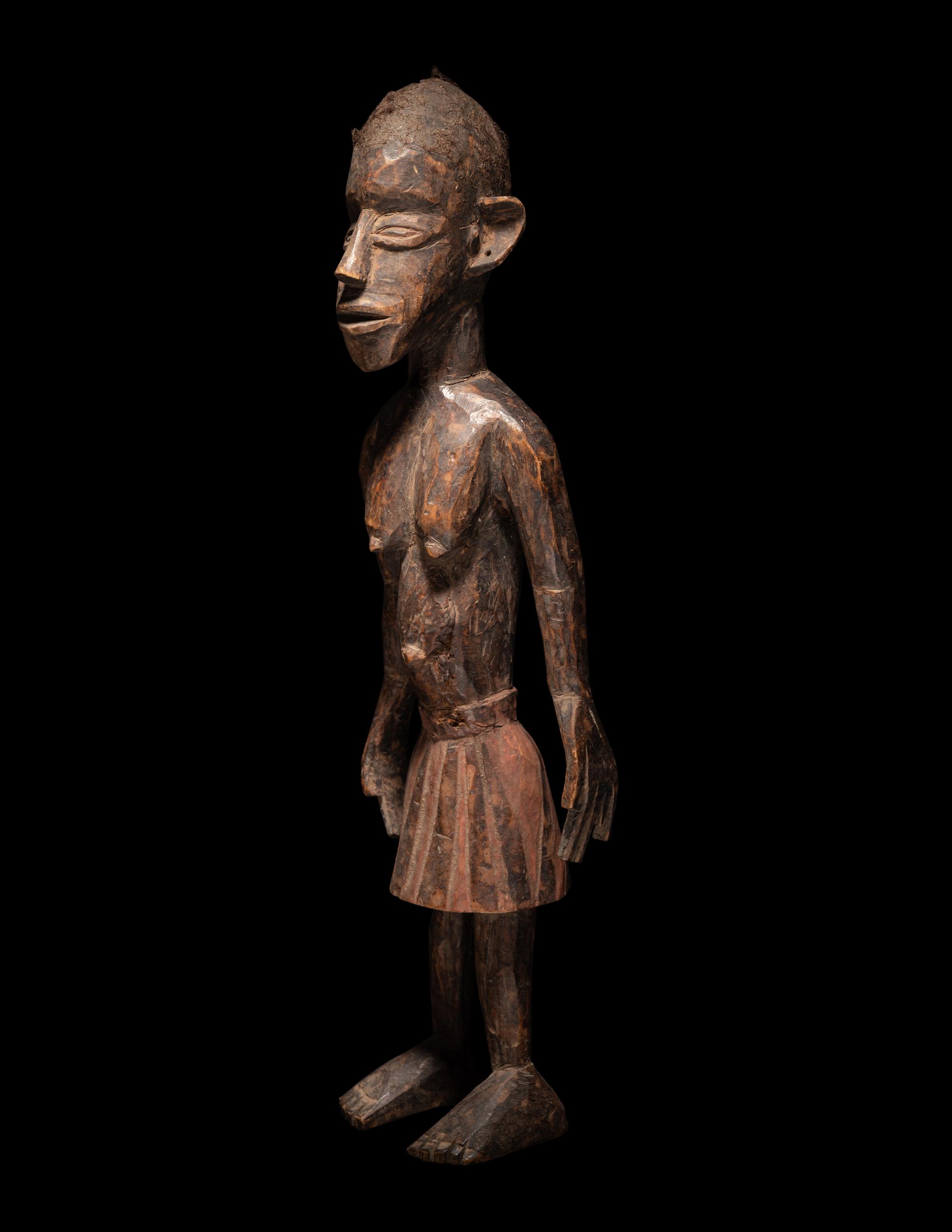 Three African Wood Figures