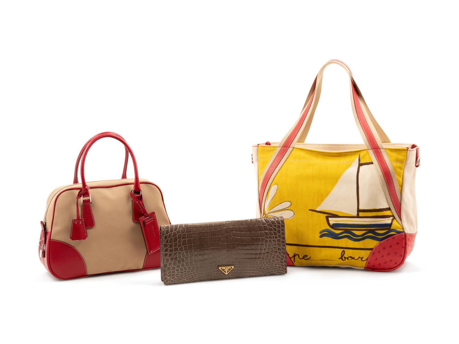 Three Prada Bags, 1990-2000s