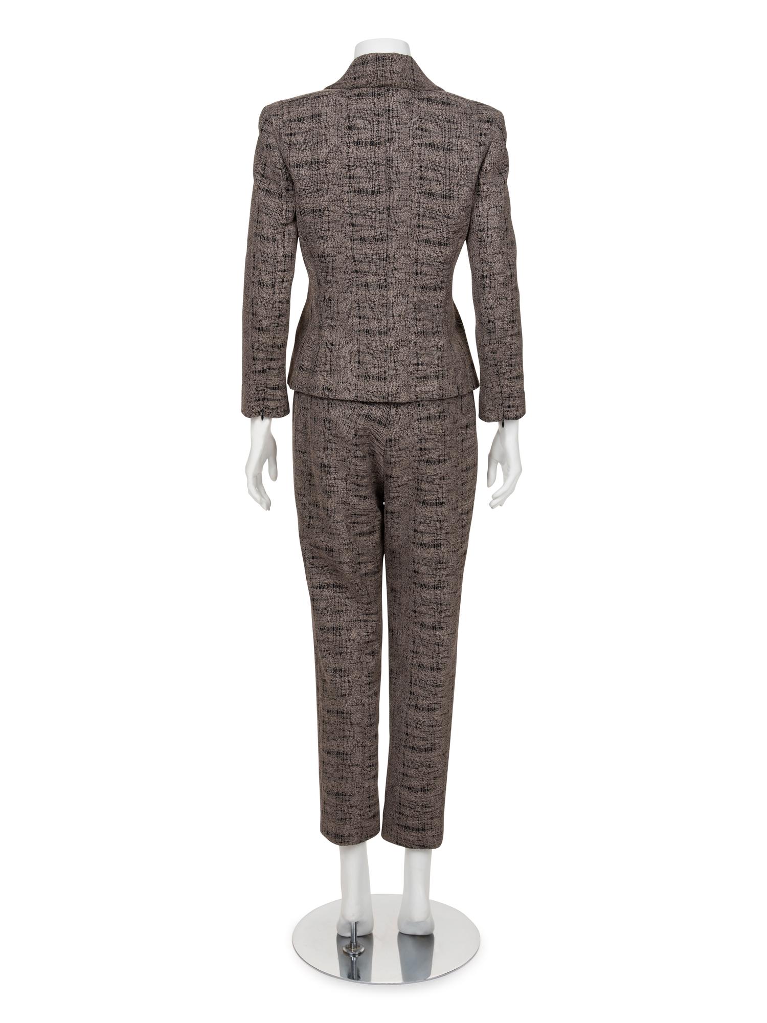 Chanel Tweed Pantsuit, Spring 2003