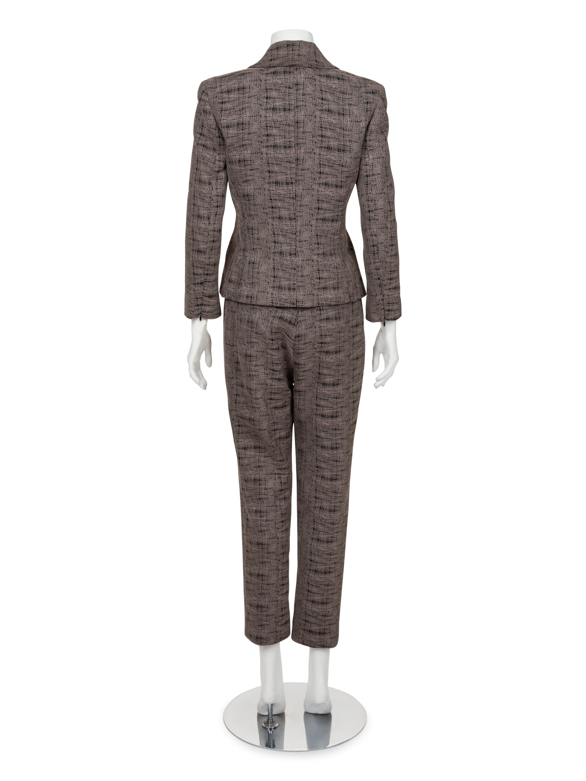 Chanel Tweed Pantsuit, Spring 2003