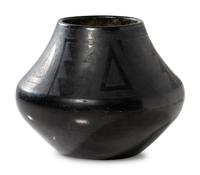 Blackware Pottery Jar 1923-1925