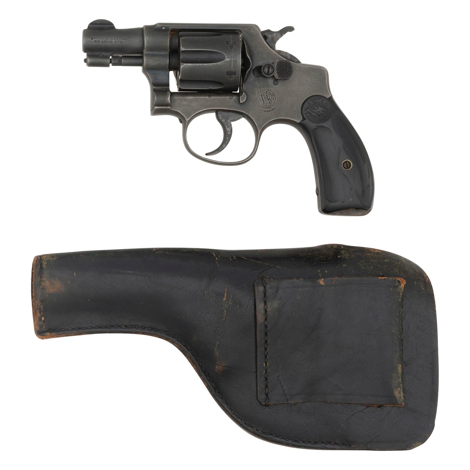 ** Smith & Wesson .32 Hand Ejector (Pre-Model 30) with 2" Barrel and Holster