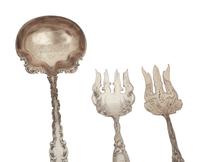 A Group of American Silver Serving Articles