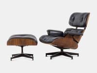 Lounge Chair and Ottoman, model 670 and model 671 Herman Miller, USA