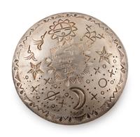 Sterling Silver Seed Jar with 14k Gold Accents; PLUS
