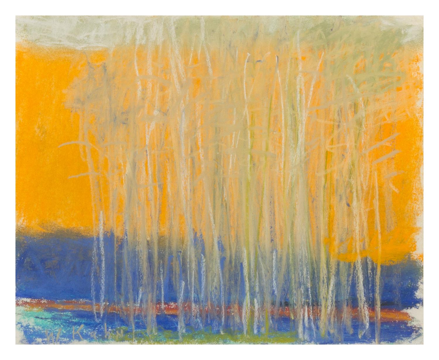 Wolf Kahn, (American, b. 1927), Orange and Blue, 2004