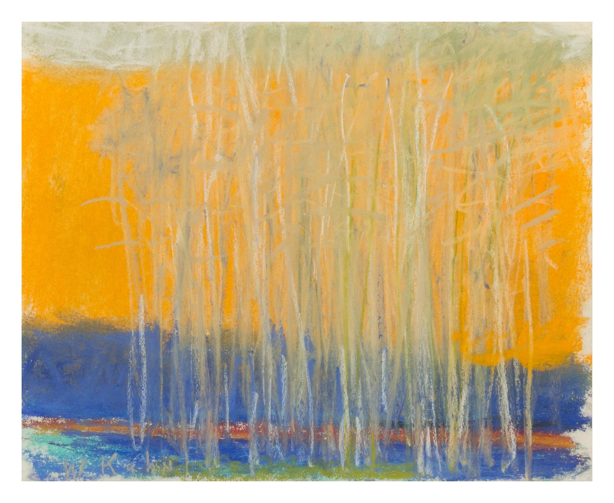 Wolf Kahn, (American, b. 1927), Orange and Blue, 2004