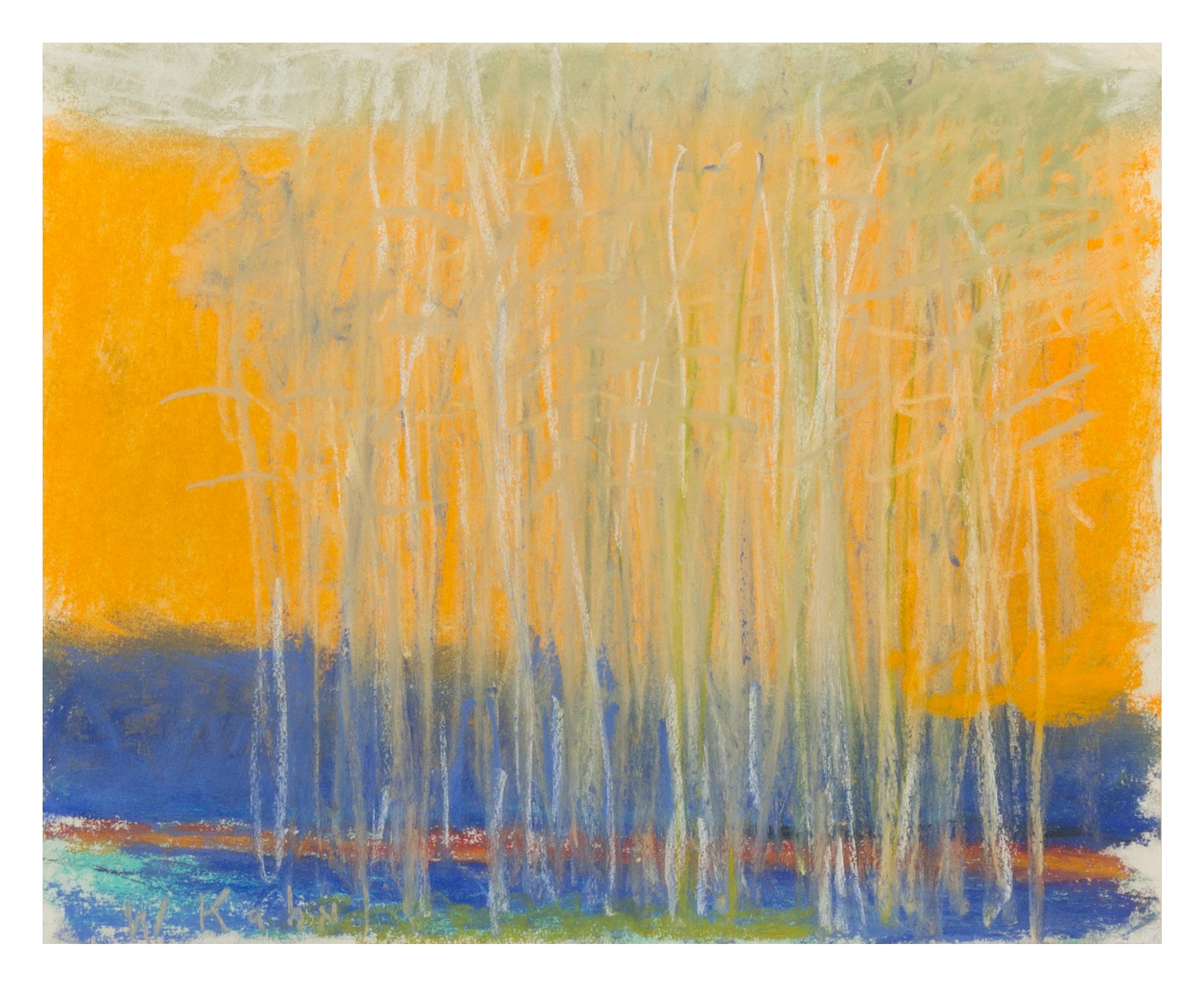 Wolf Kahn, (American, b. 1927), Orange and Blue, 2004