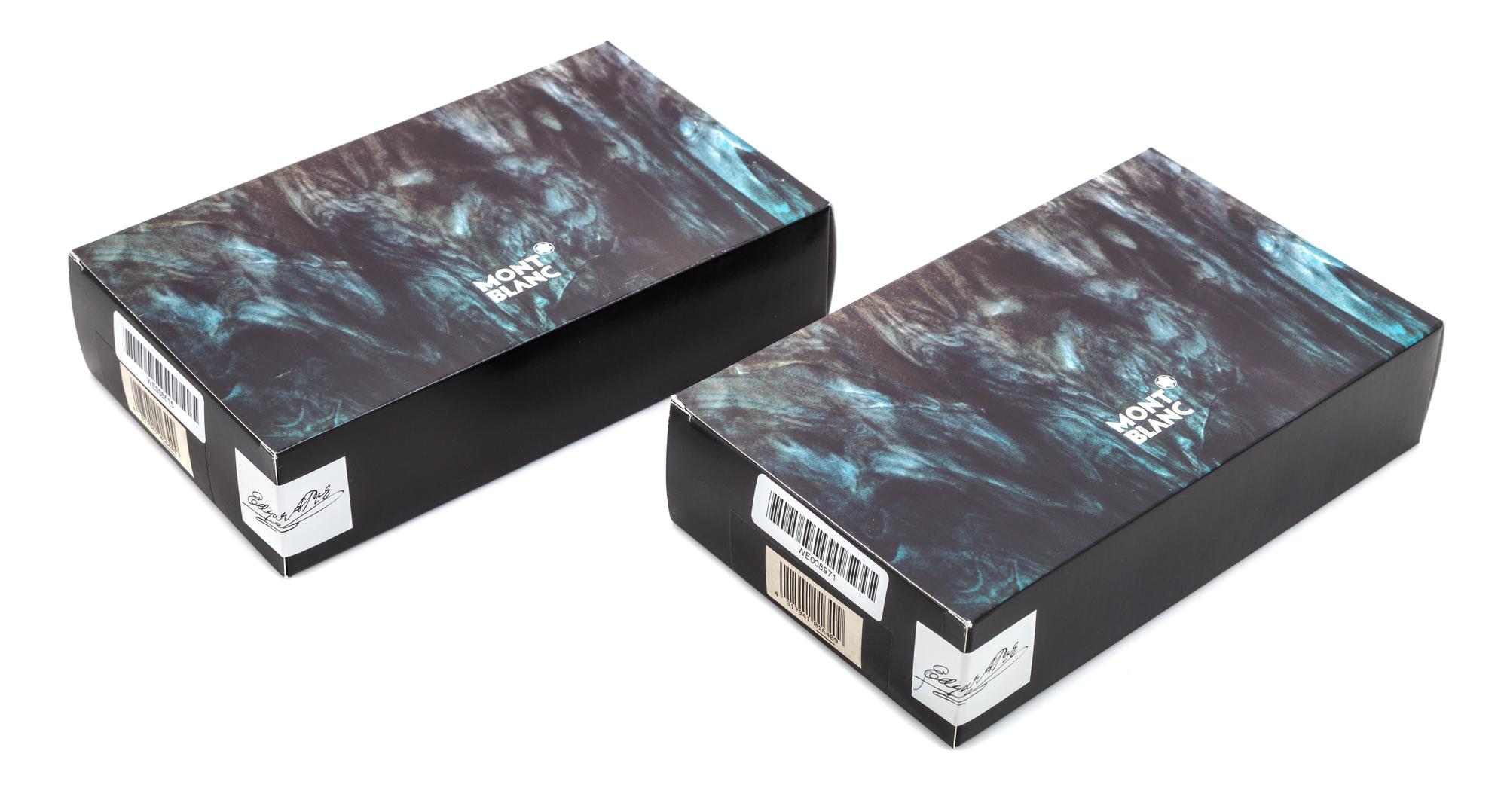 A Pair of Factory Sealed Montblanc Edgar Allan Poe Limited Edition Fountain Pens