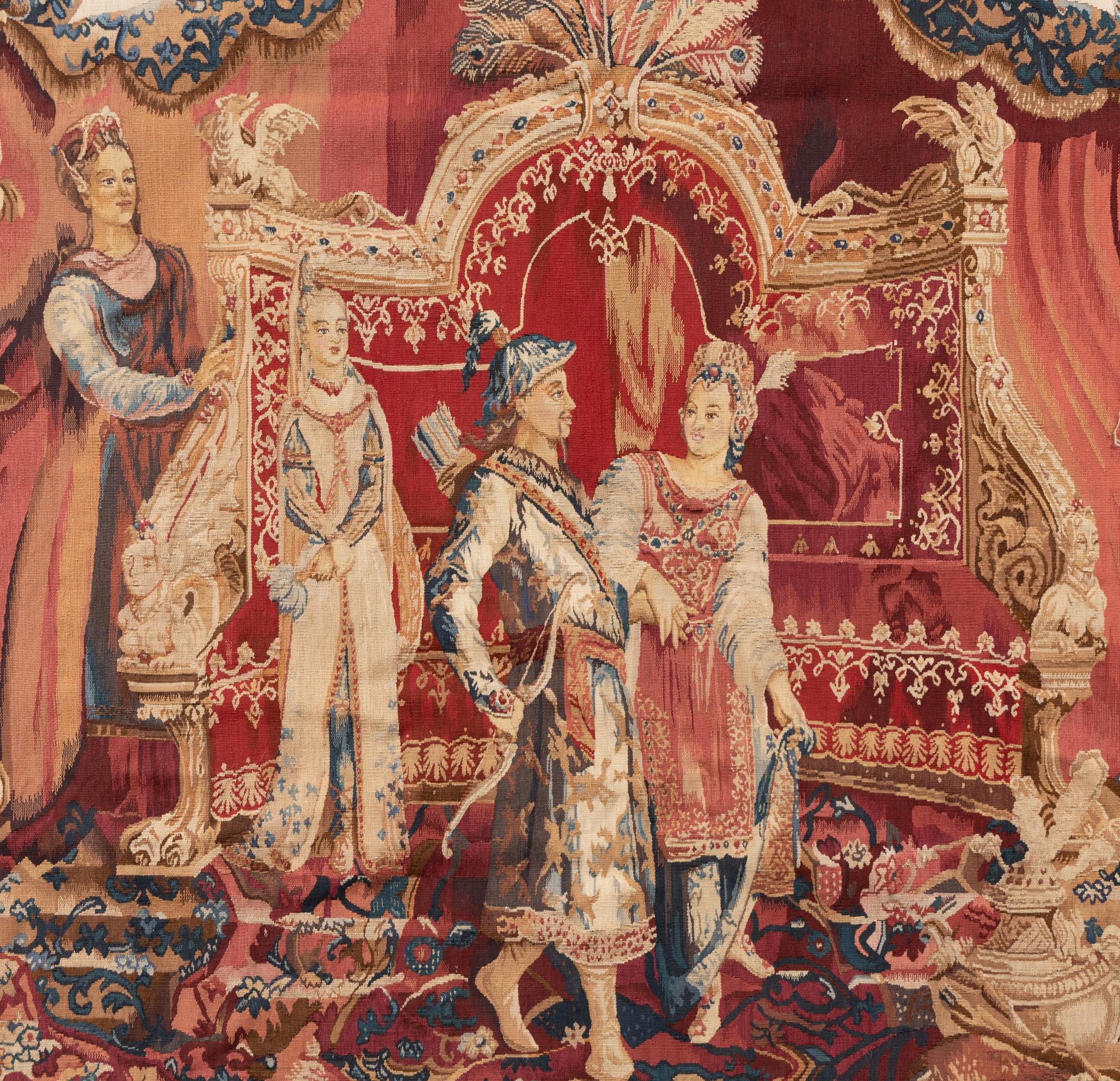 A Continental Tapestry Depicting the Audience of the Prince