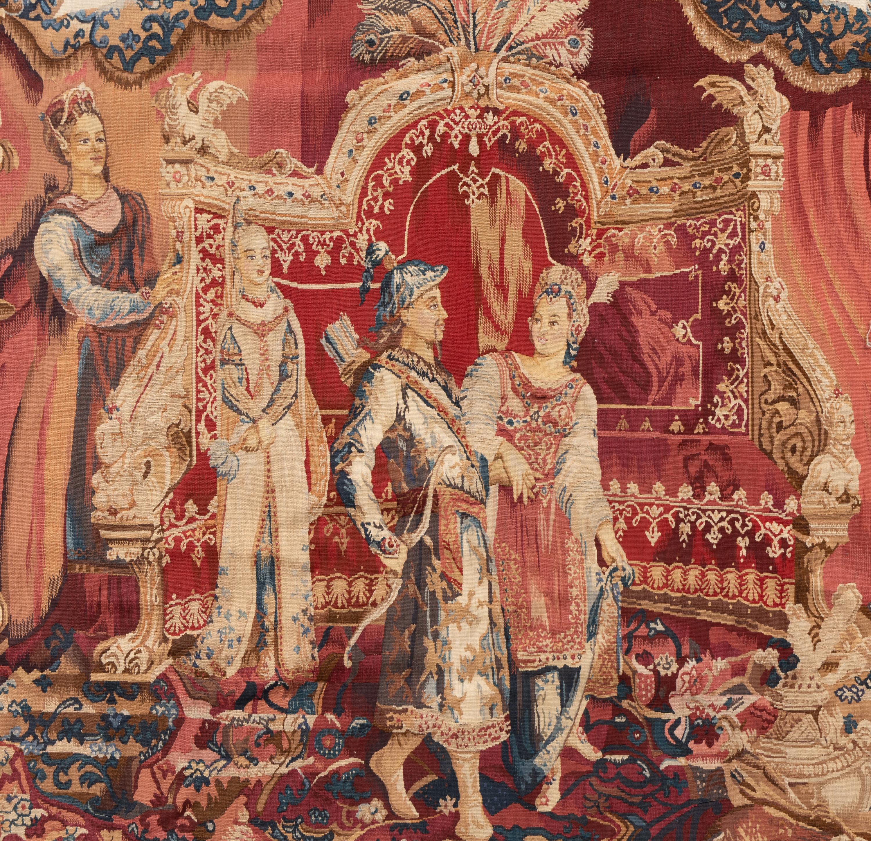 A Continental Tapestry Depicting the Audience of the Prince