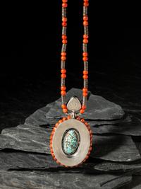 Reversible Sunburst Necklace