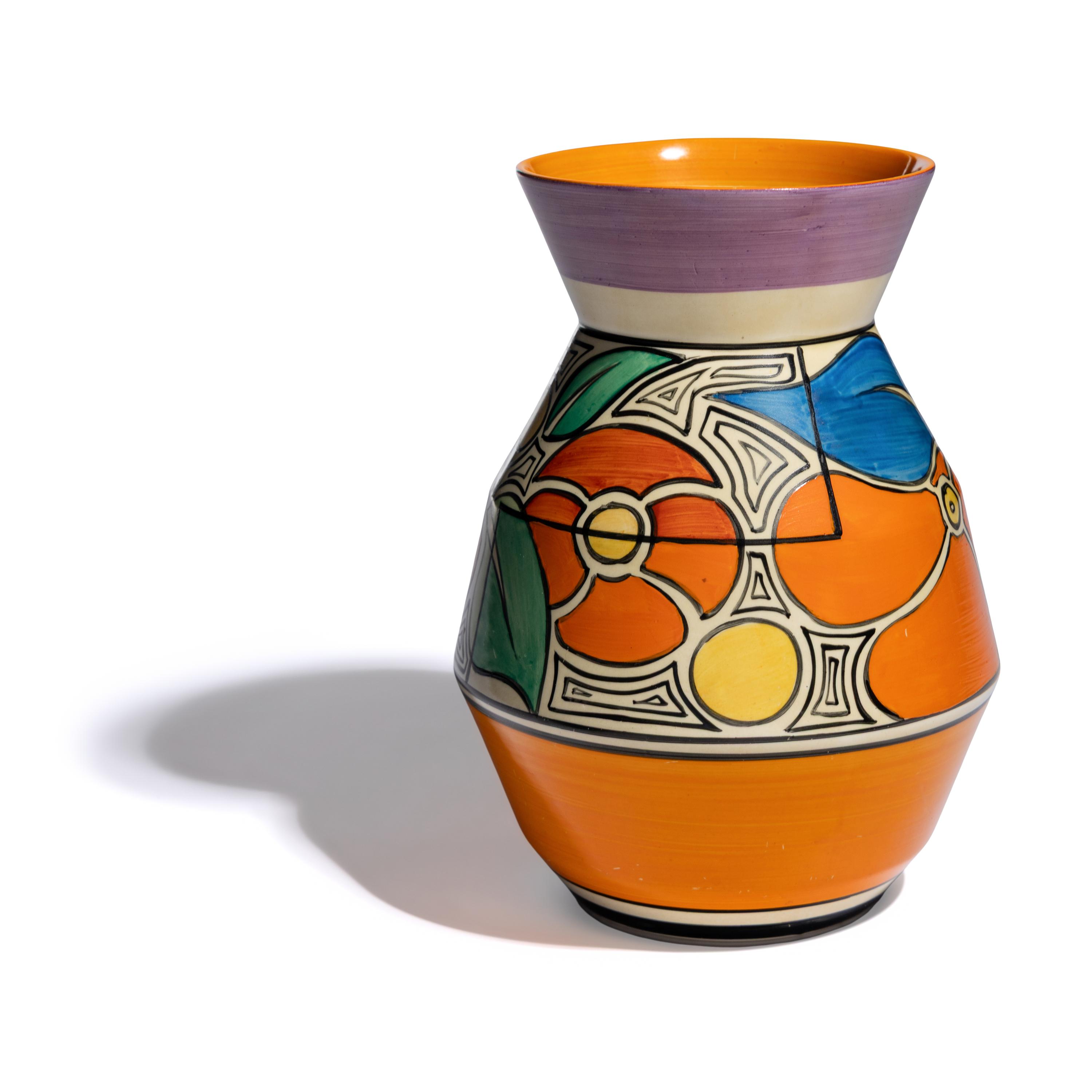 Clarice Cliff (English, 1899-1972) — Propeller Vase, 1931