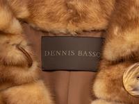 DENNIS BASSO, BLONDE MINK FUR JACKET