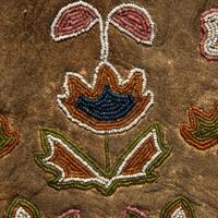 Apsáalooke [Crow] Beaded Hide Gauntlets