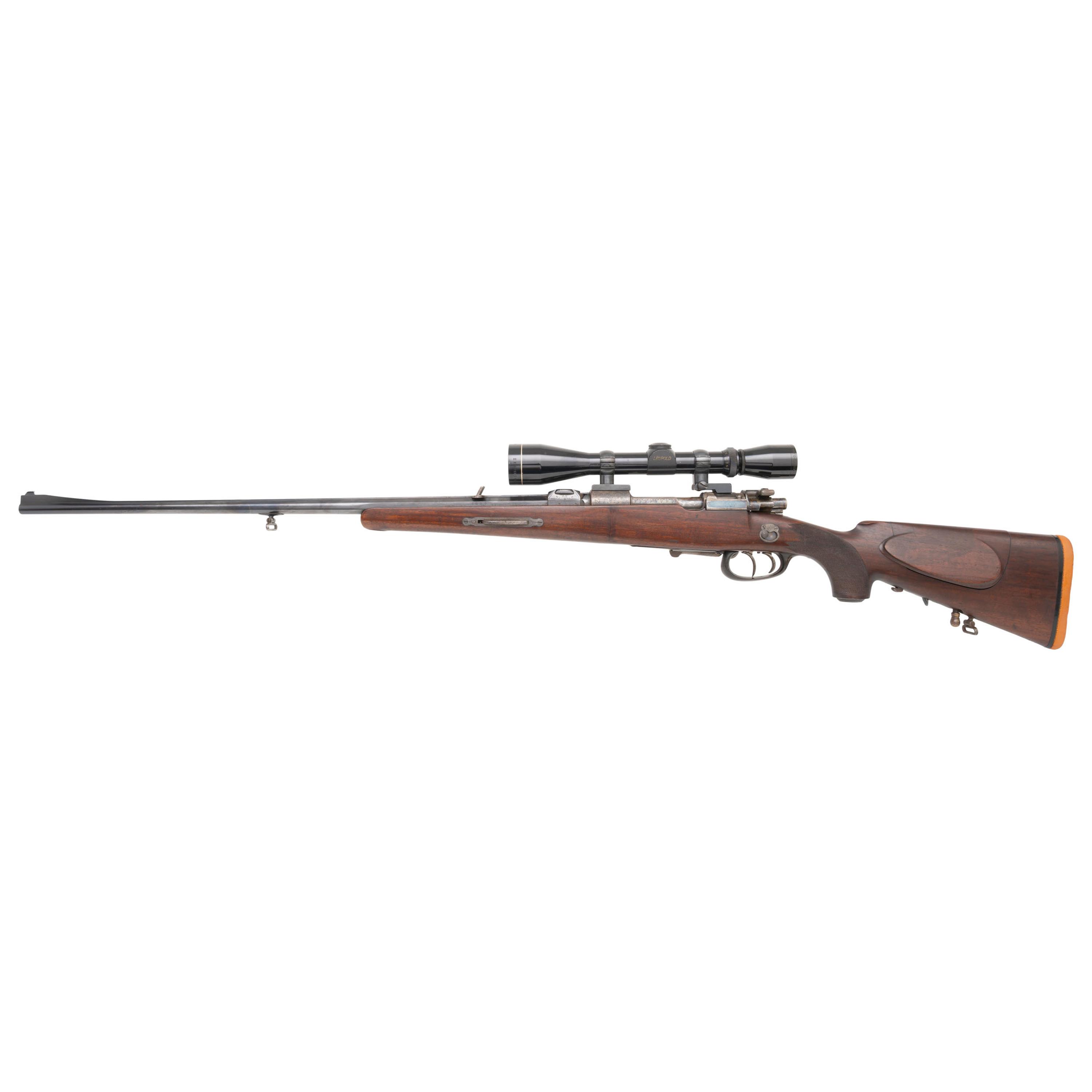 **L. Schiwy Half-Stock Mauser Rifle
