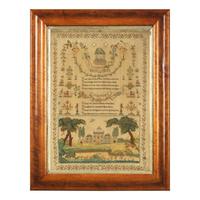An English Needlework Sampler