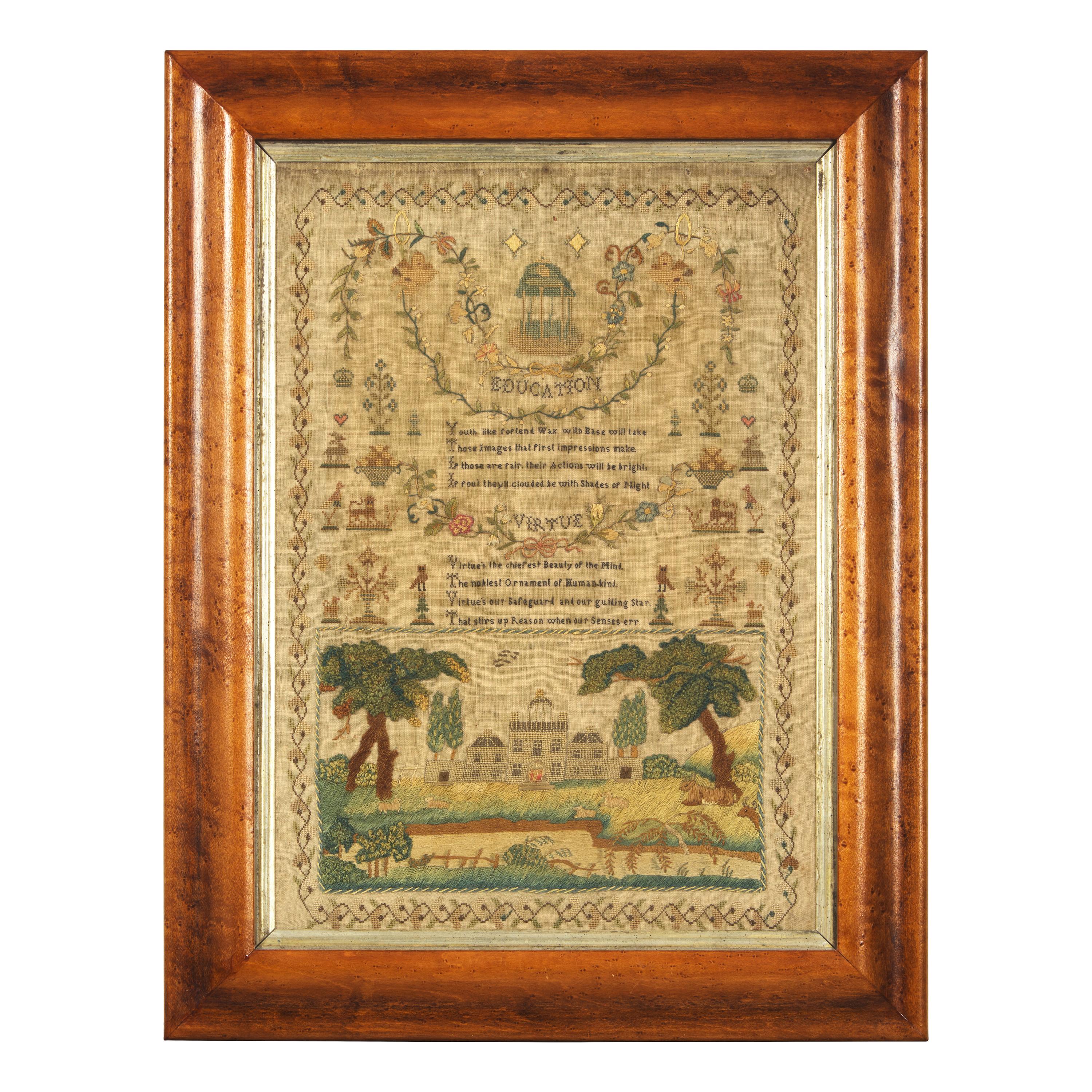 An English Needlework Sampler