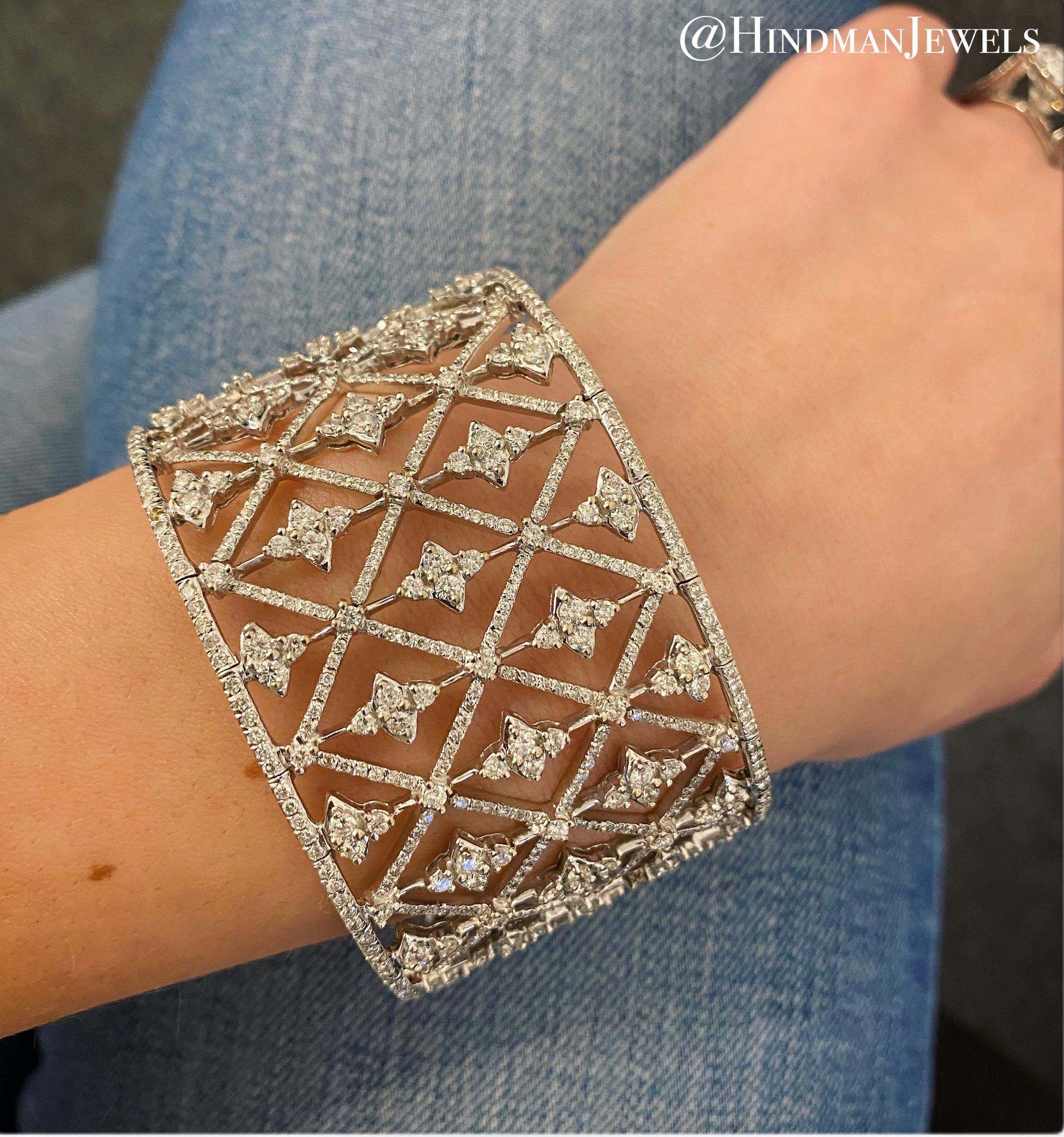 DIAMOND CUFF BRACELET