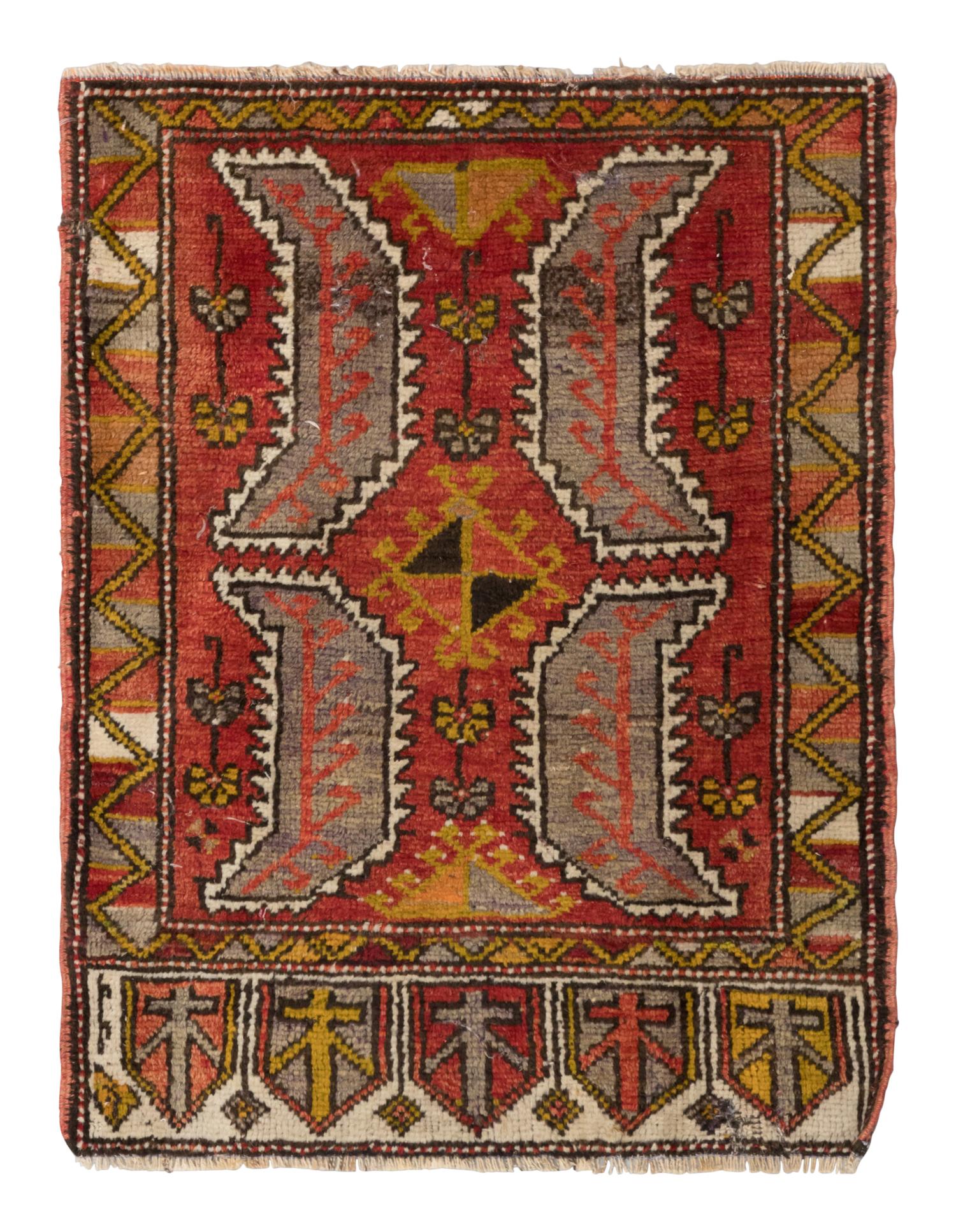 A Group of Nine Anatolian Mats