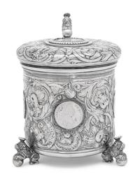 A Scandinavian Style Continental Silver Tankard