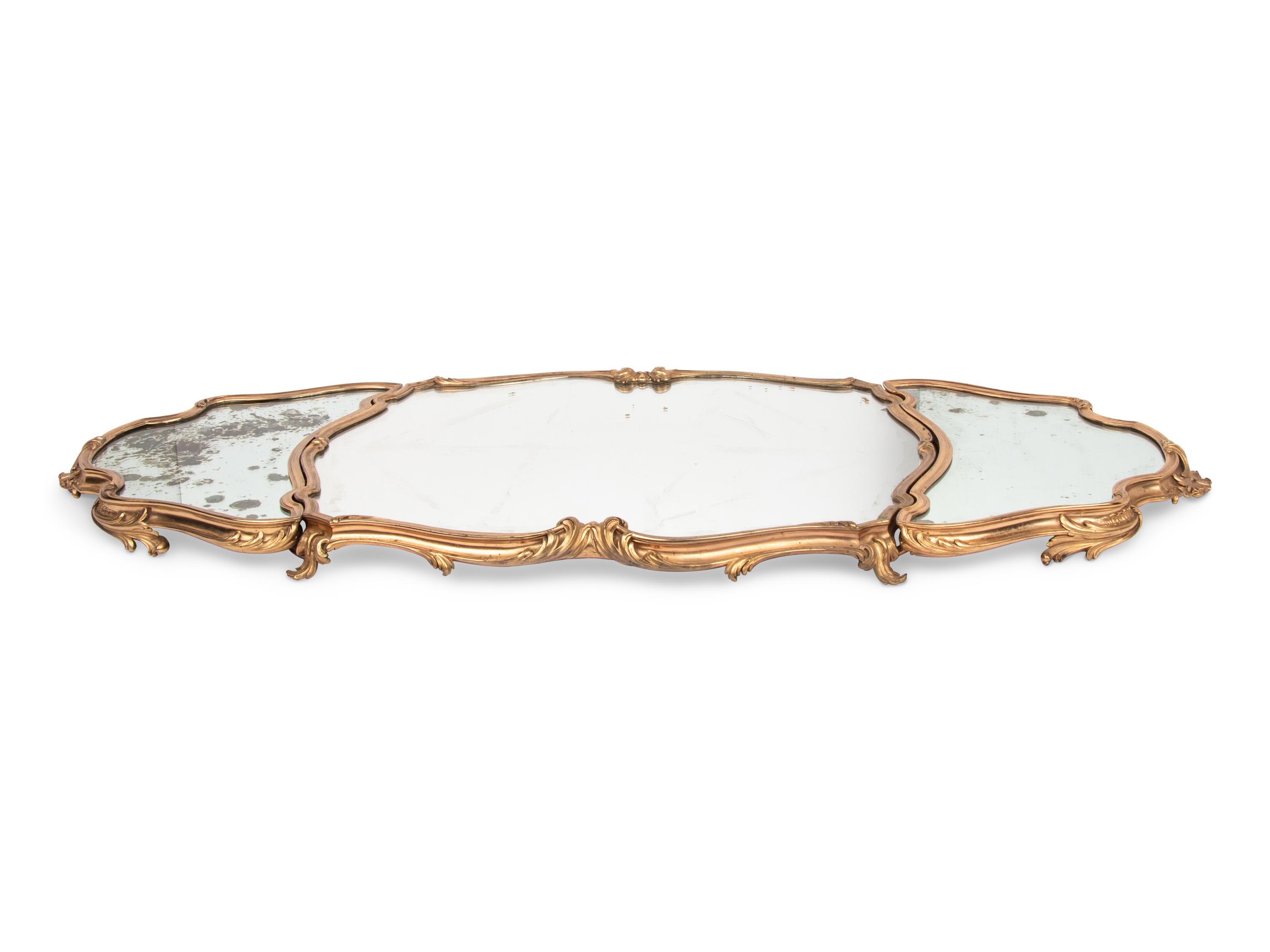 A French Gilt Bronze Surtout de Table