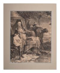[WASHINGTON, George (1732-1799)]. LE MIRE, Noël (1724-1801), engraver. After Jean-Baptiste le Paon (1736/1738-1785). Le General Washington