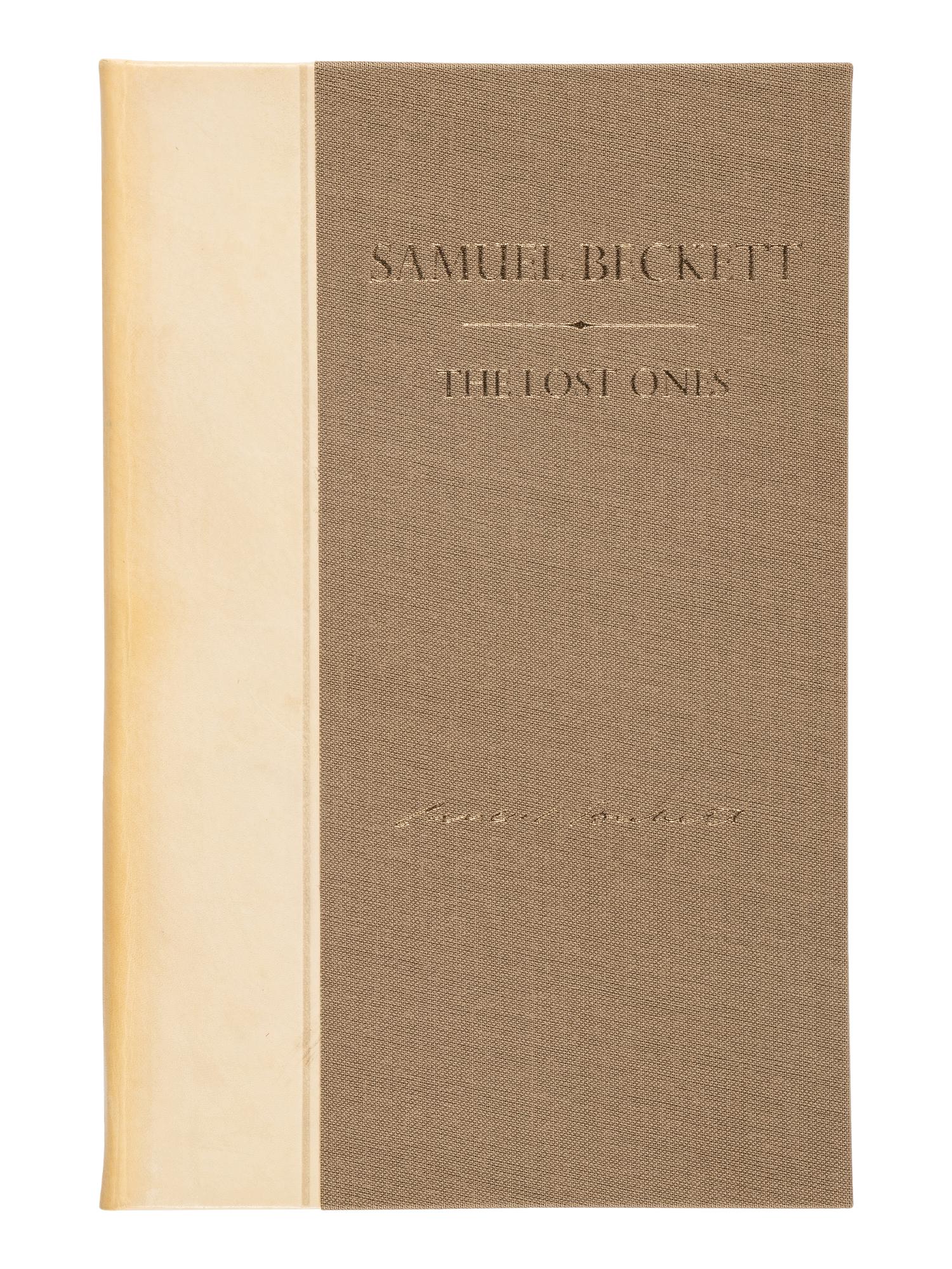 BECKETT, Samuel (1906-1989). The Lost Ones . London: Calder & Boyars, 1971.