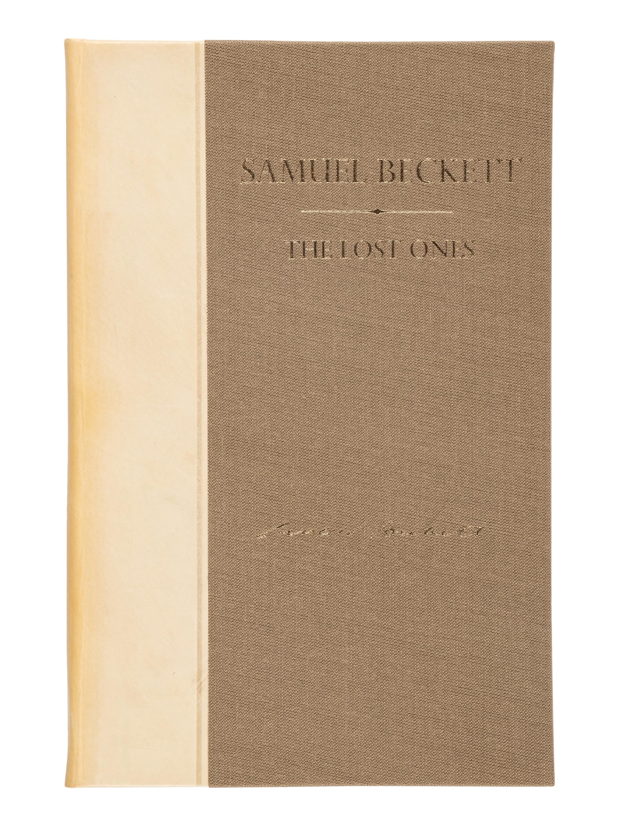 BECKETT, Samuel (1906-1989). The Lost Ones . London: Calder & Boyars, 1971.
