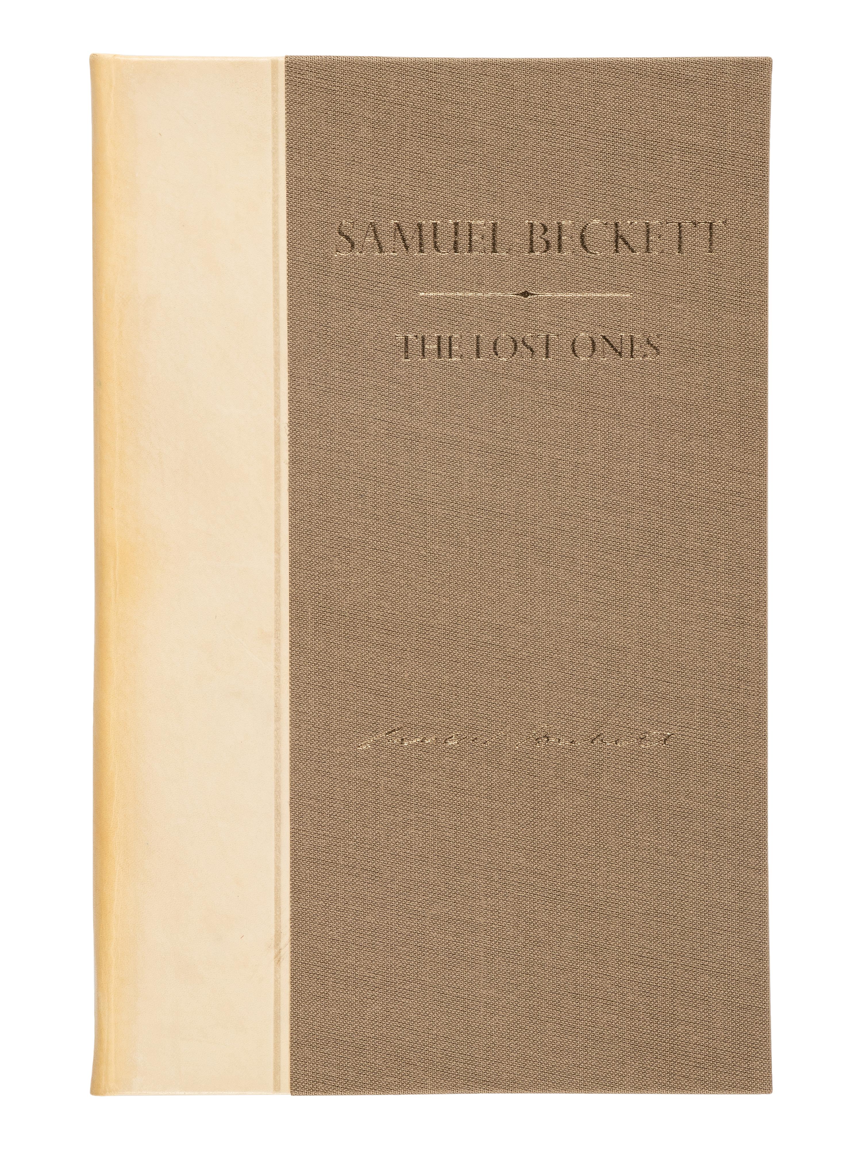 BECKETT, Samuel (1906-1989). The Lost Ones . London: Calder & Boyars, 1971.