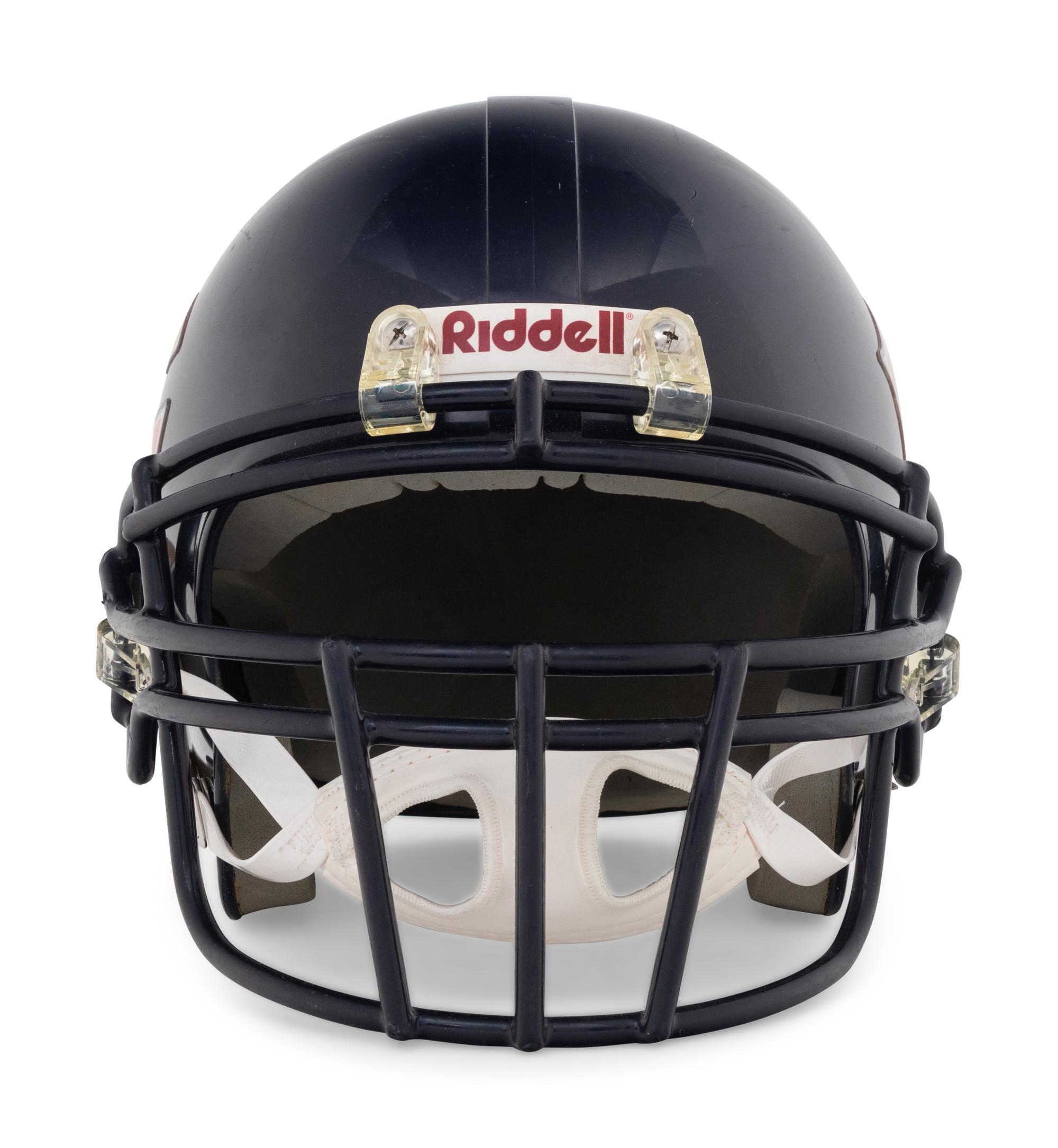 A Steve McMichael & “LA” Mike Richardson Signed Full Size Vintage Chicago Bears Helmet