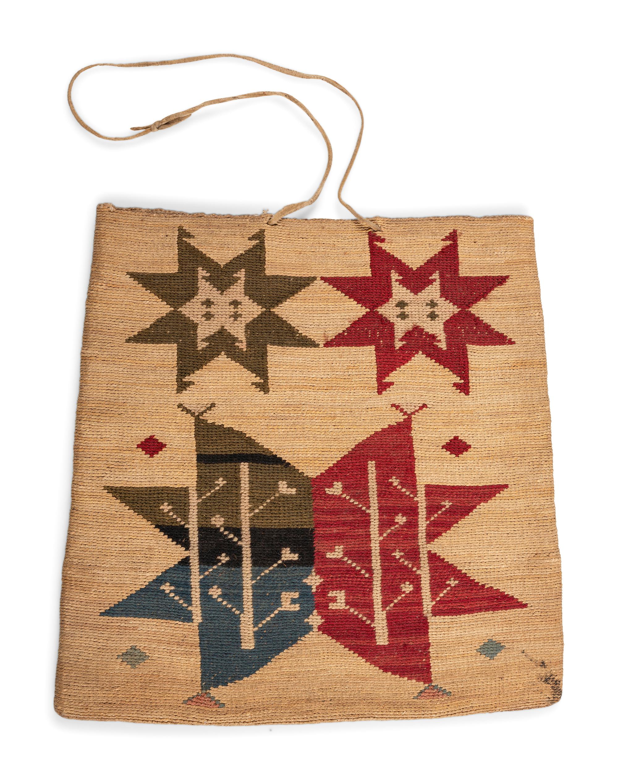 Nez Perce Corn Husk Bag