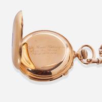 An 18K Yellow Gold Tiffany & Co. Pocket Watch