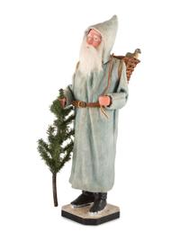 A Contemporary Papier-Mâché Santa Claus Candy Container