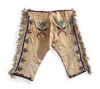 Santee Sioux Boy's Beaded Pants