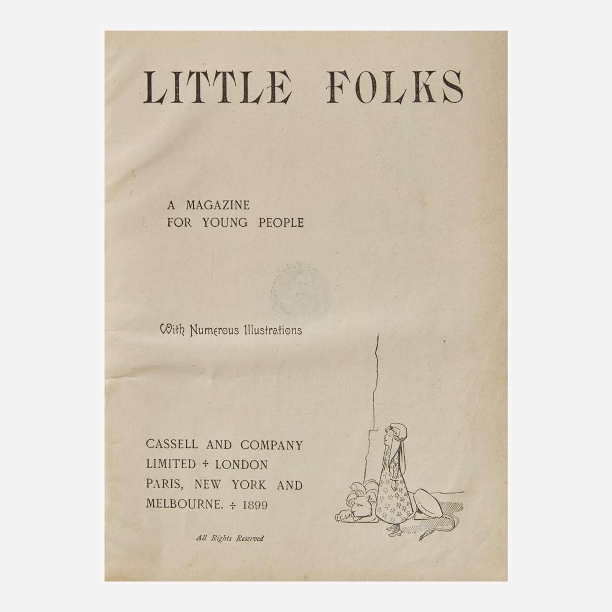 [Children's & Illustrated] [Rackham, Arthur] Group of 8 Early Titles Illustrated by Arthur Rackham, 1894-1905