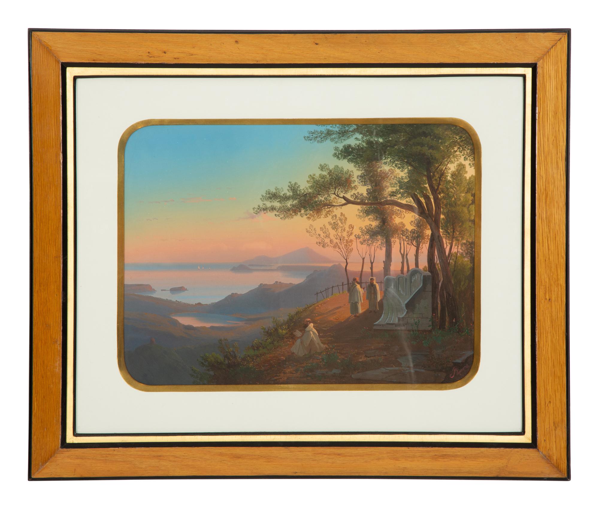 Four Views of Naples and the Roman Campagna