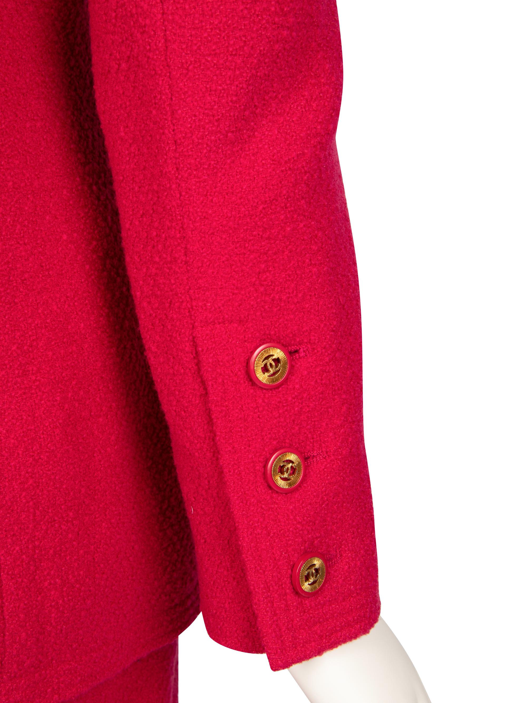 Three Chanel Pieces: One Skirt Suit and One Jacket, 1990s