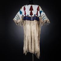 Wasco Beaded Hide Dress