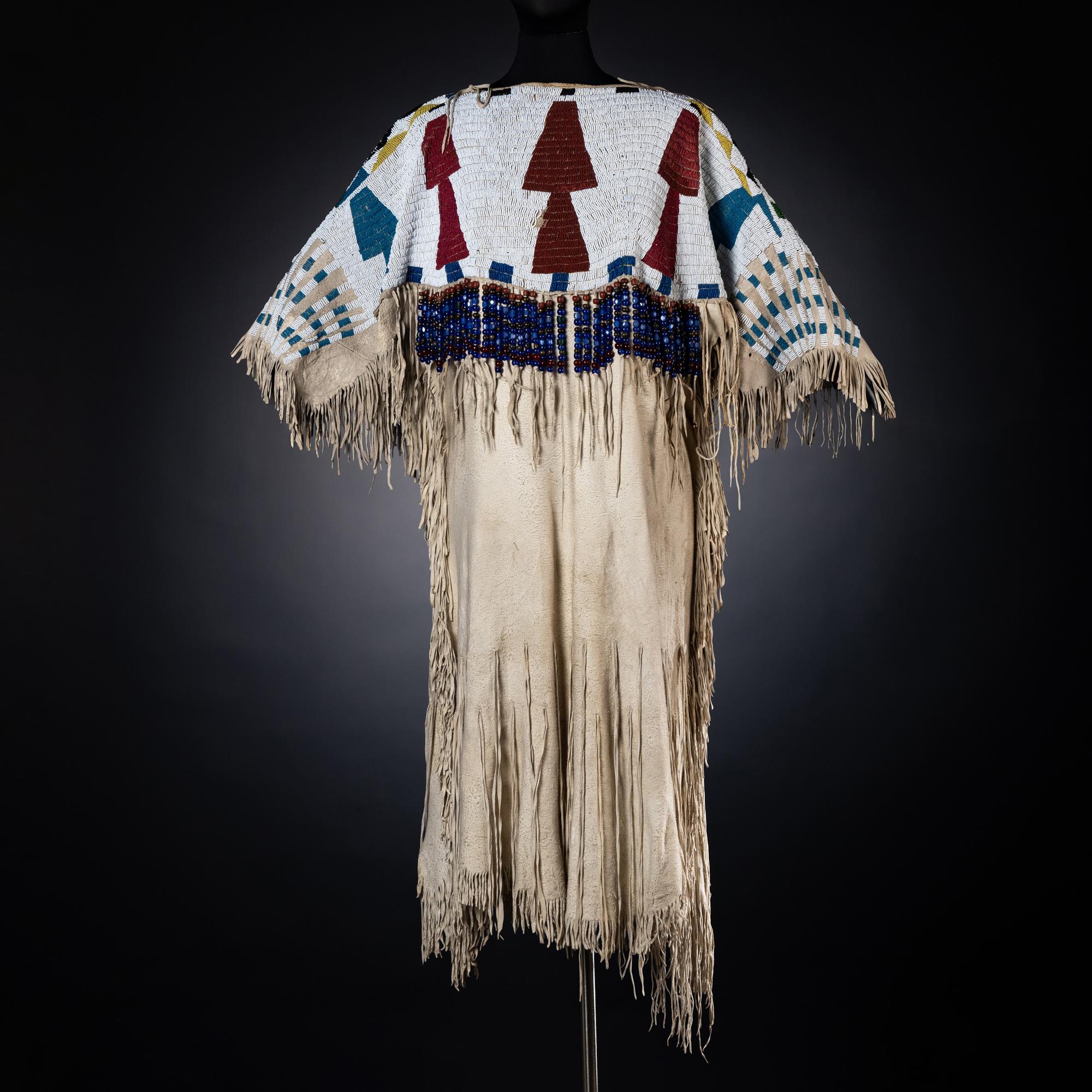 Wasco Beaded Hide Dress