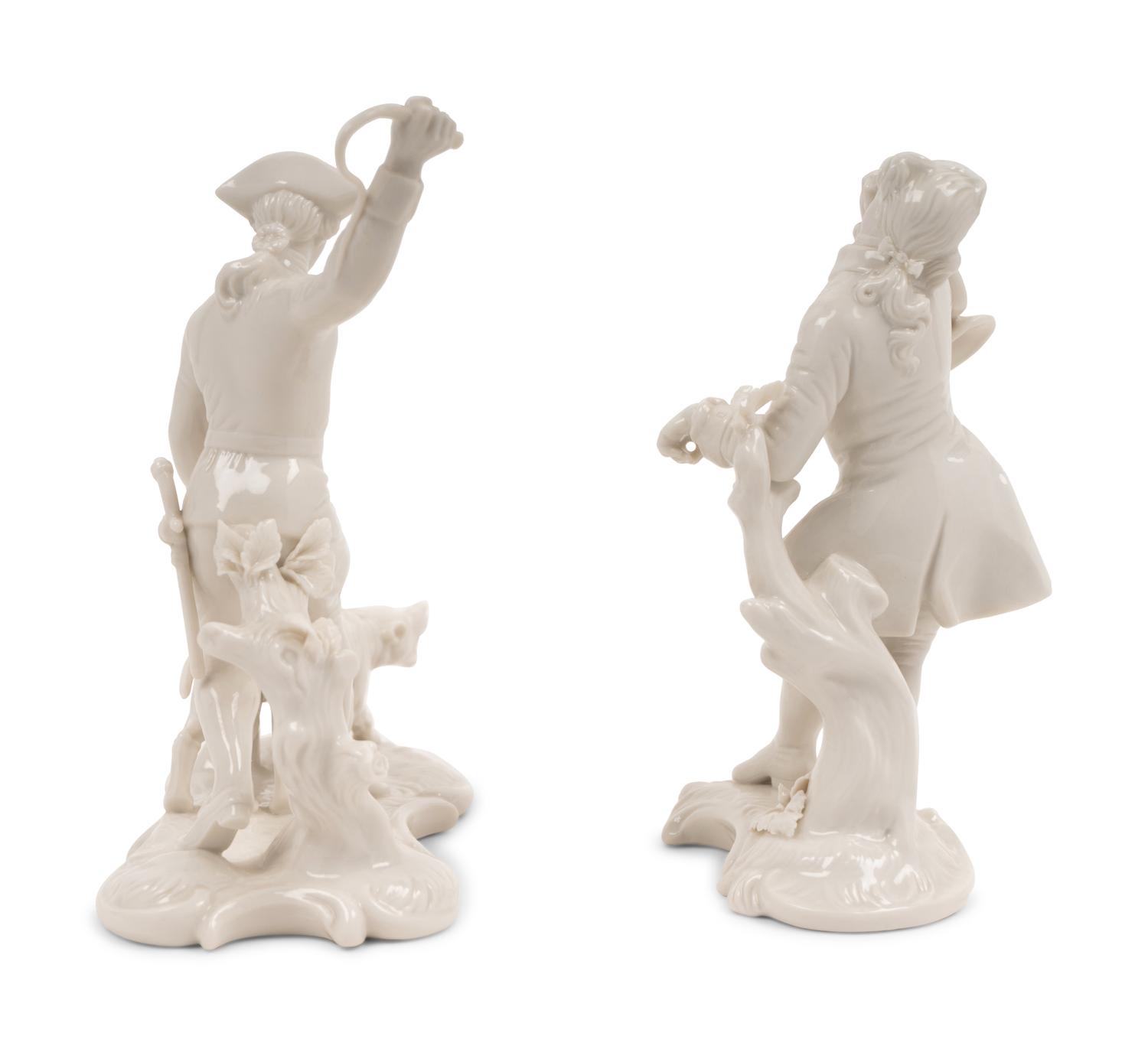 Two Nymphenburg Porcelain Figural Groups