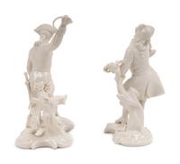 Two Nymphenburg Porcelain Figural Groups