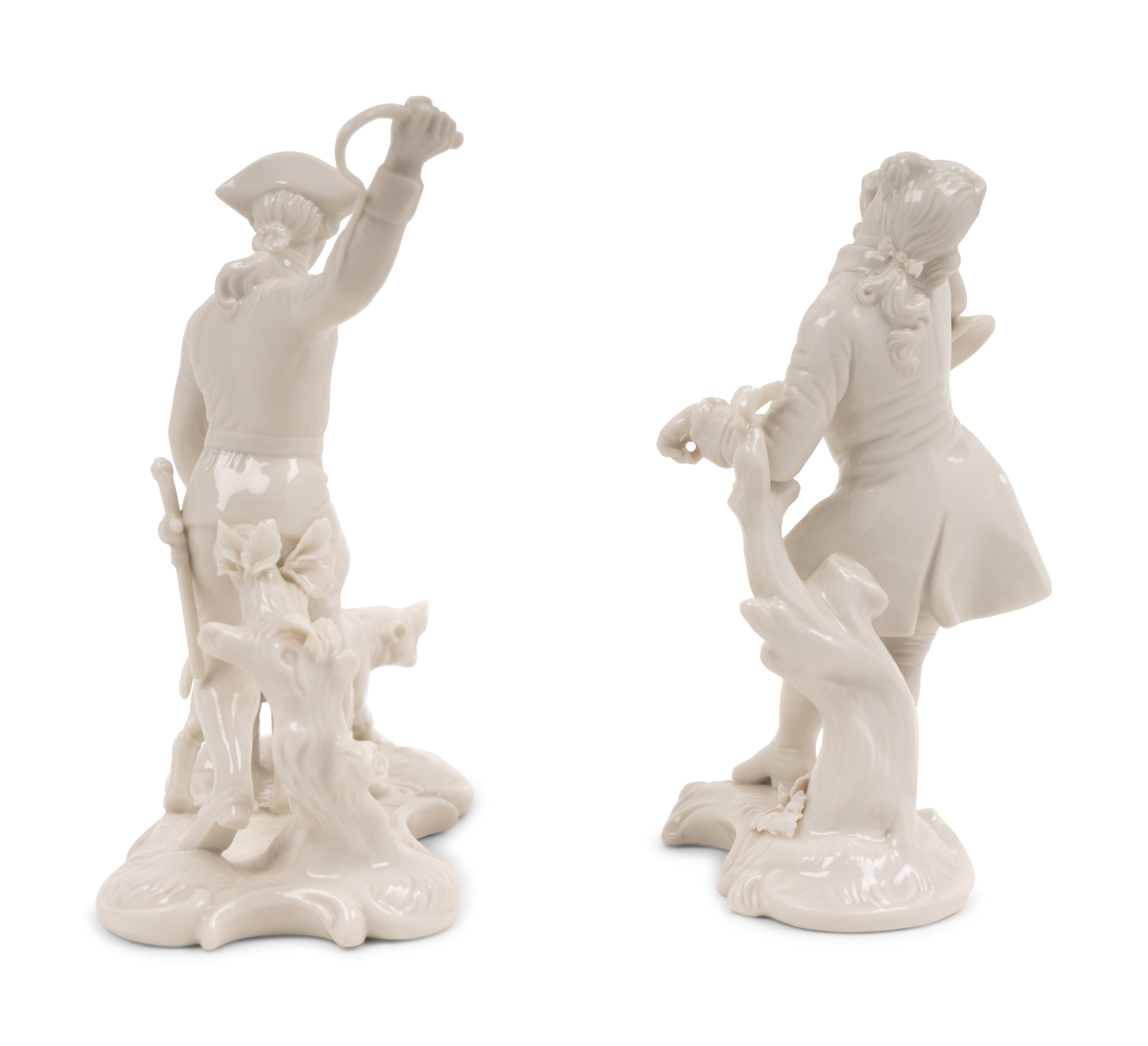 Two Nymphenburg Porcelain Figural Groups