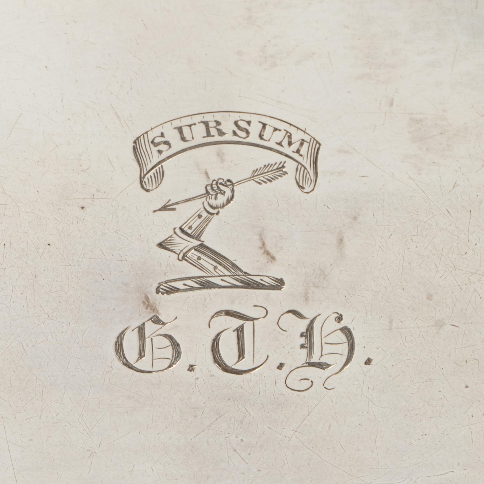 Three George III Silver Snuff Boxes