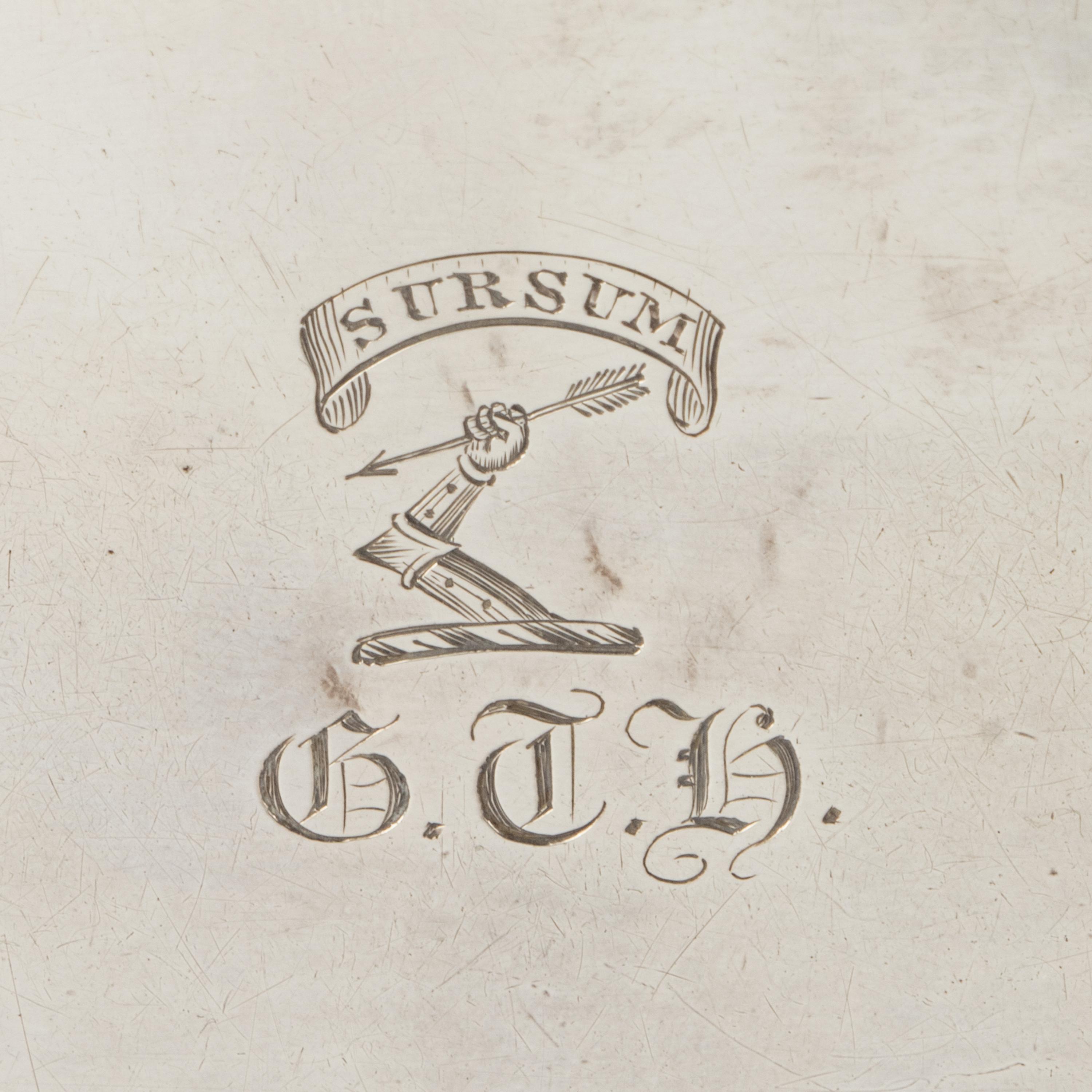 Three George III Silver Snuff Boxes