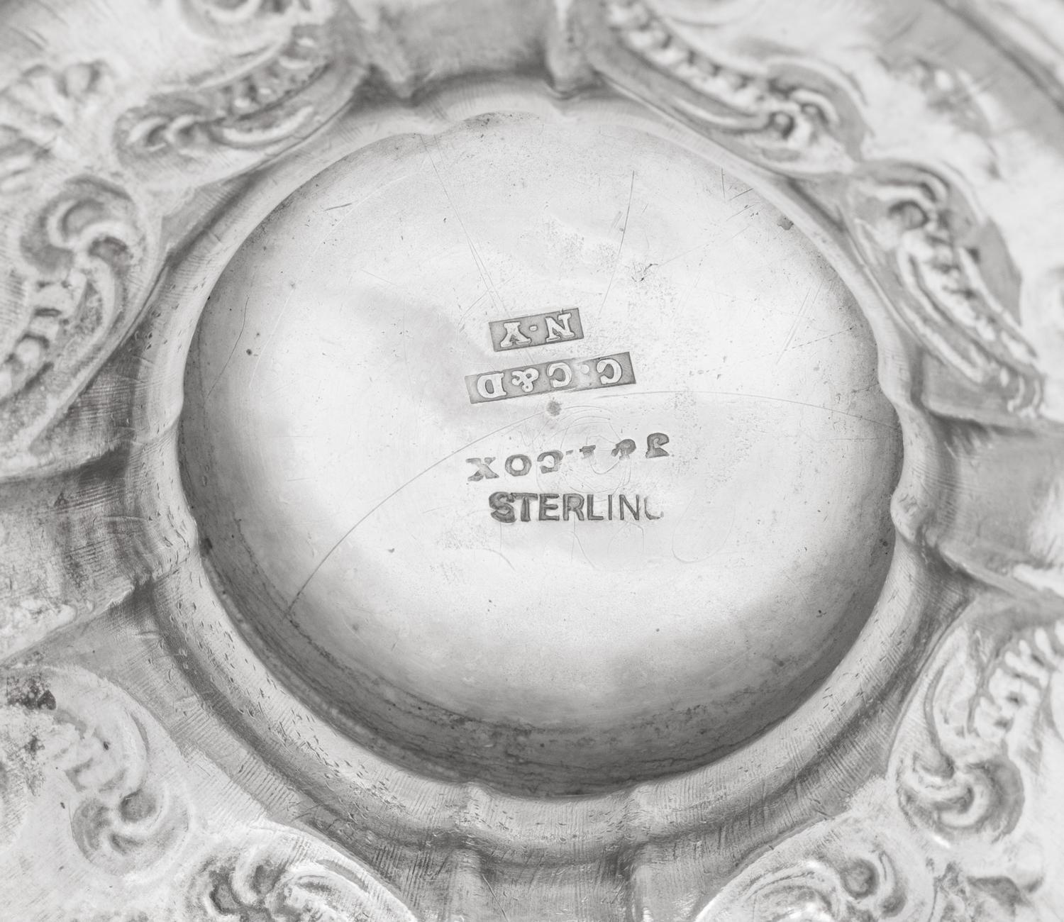 An American Silver Four-Piece Tea Service