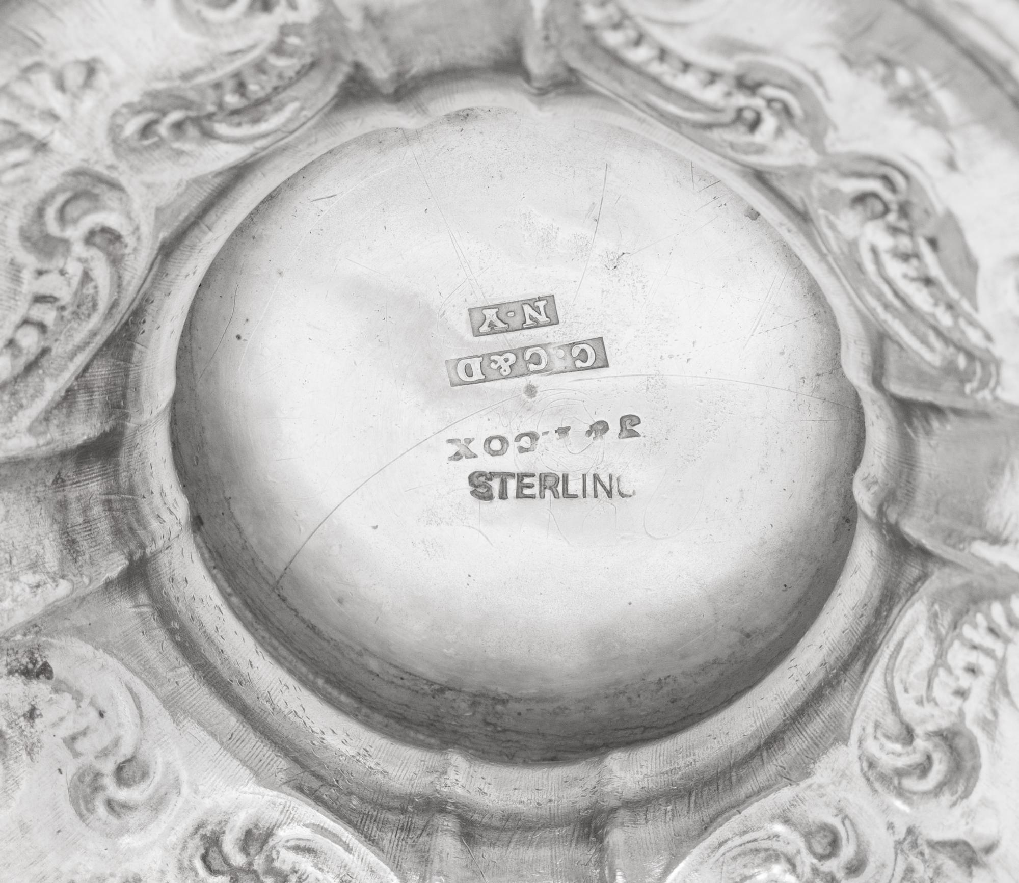 An American Silver Four-Piece Tea Service